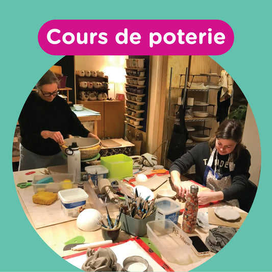Pottery class for adults - evening - Start April 24 - 6 weeks