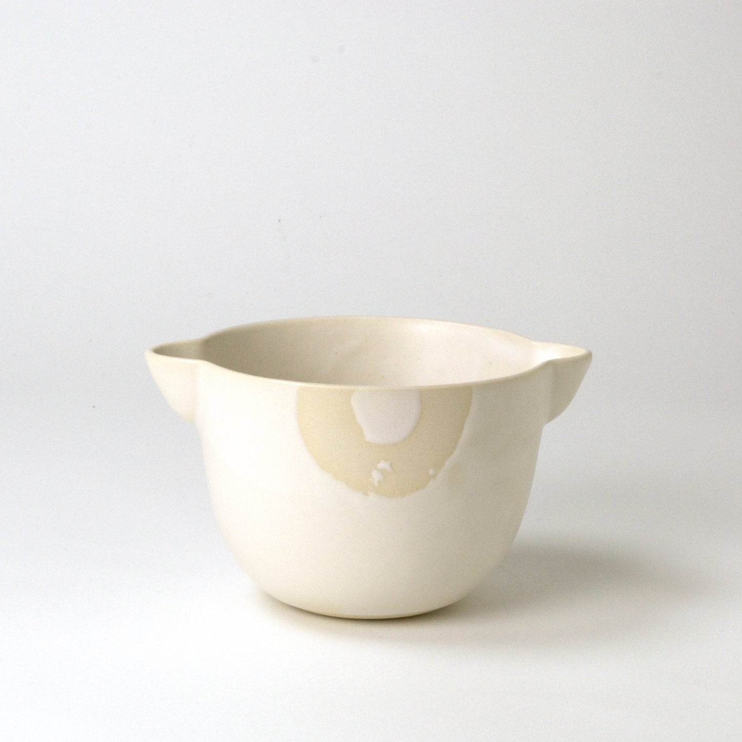 Bol à café blanc mat