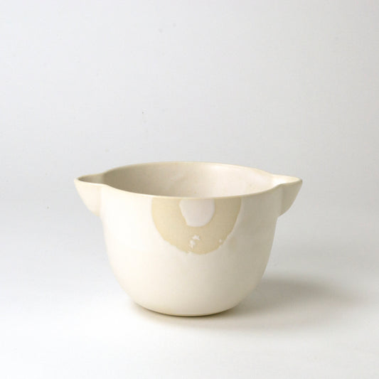 Bol à café blanc mat