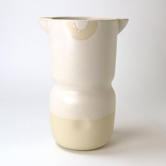 Matte white Large flower vase